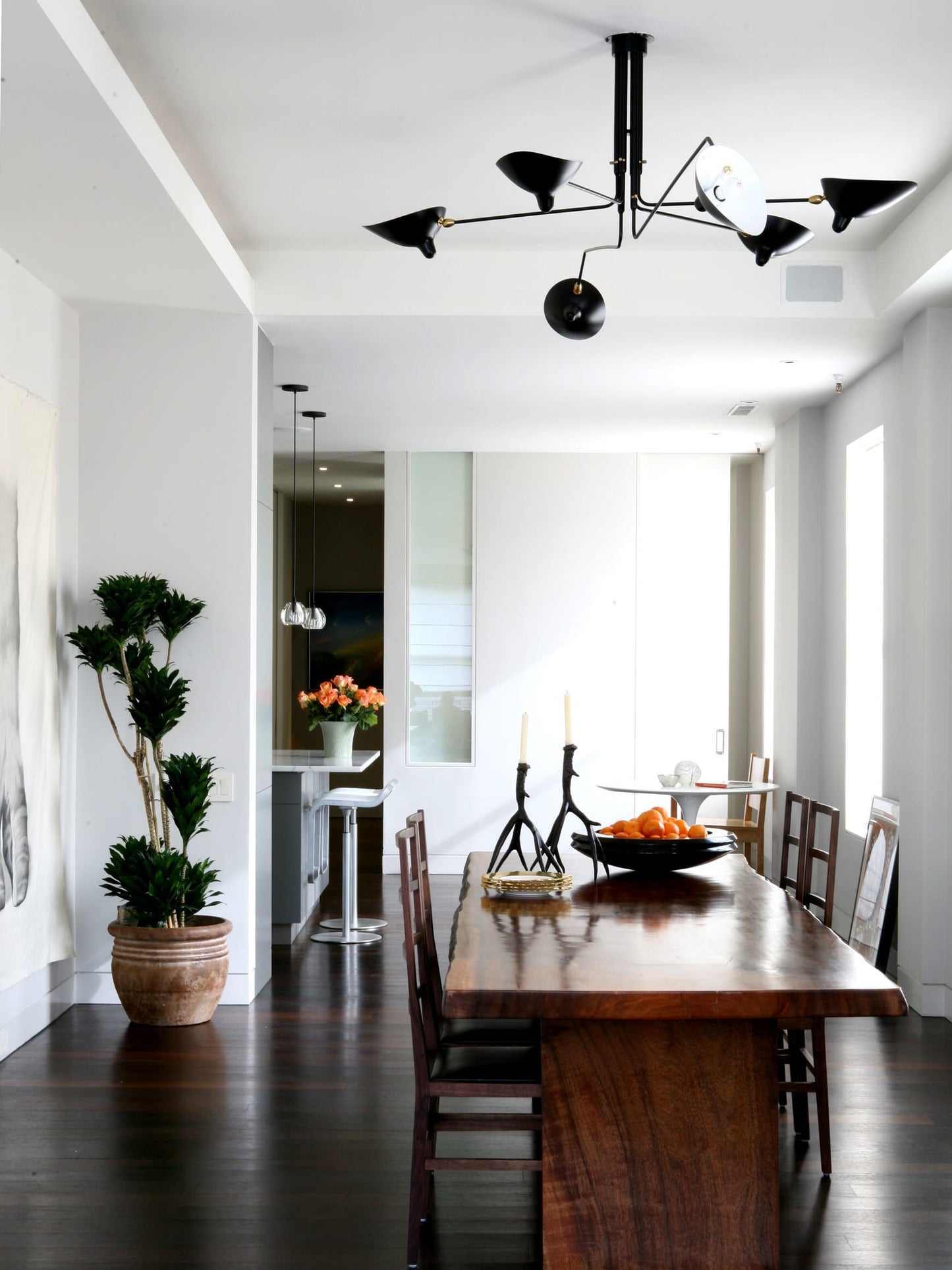 Deckenleuchte | Modernes Design | Verstellbare Arme | Metall | Mehrflammige Beleuchtung