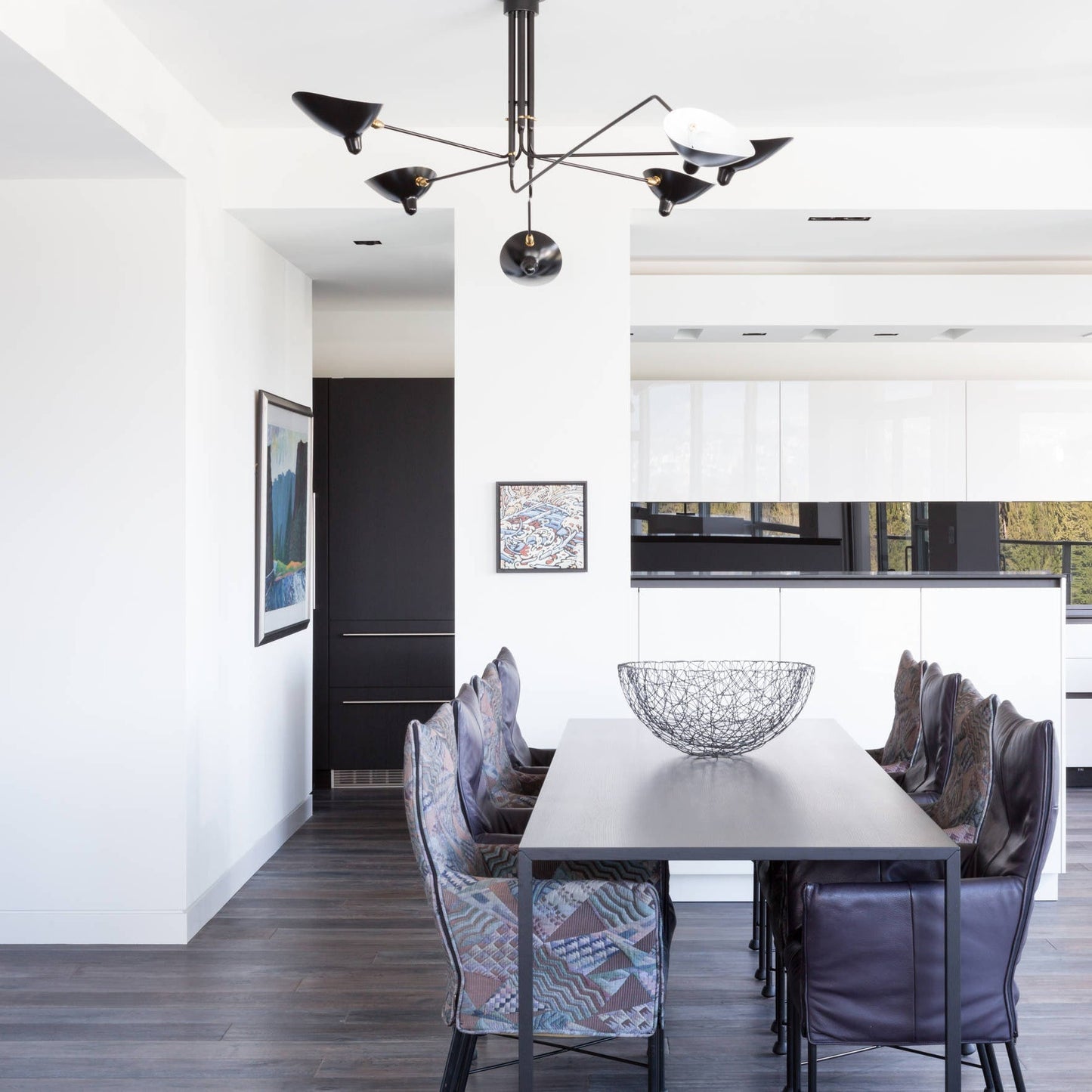 Deckenleuchte | Modernes Design | Verstellbare Arme | Metall | Mehrflammige Beleuchtung