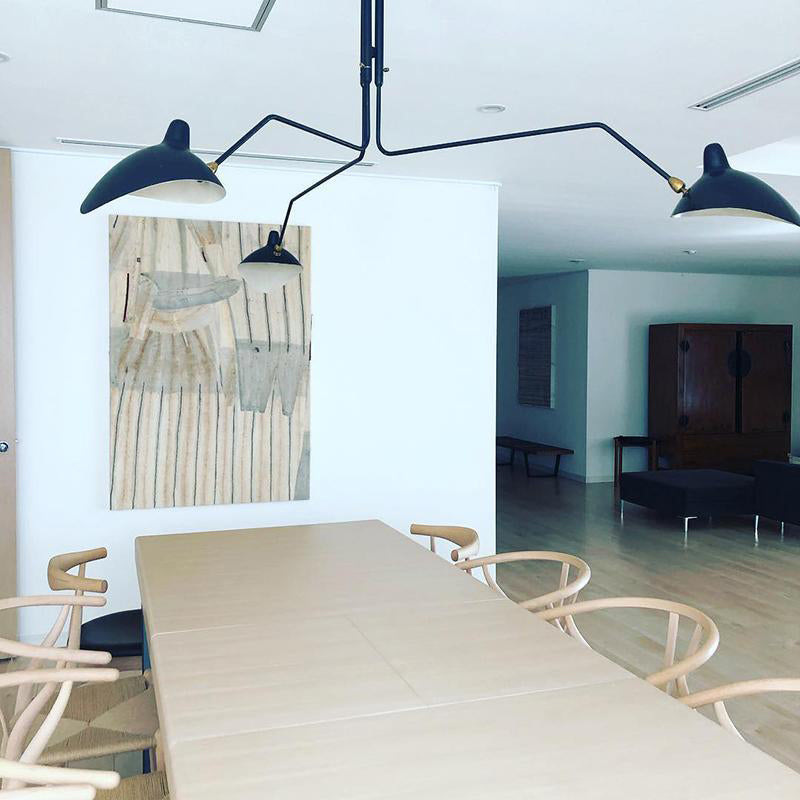 Deckenleuchte | Modernes Design | Verstellbare Arme | Metall | Mehrflammige Beleuchtung