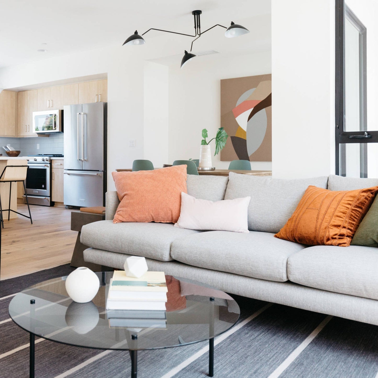 Deckenleuchte | Modernes Design | Verstellbare Arme | Metall | Mehrflammige Beleuchtung