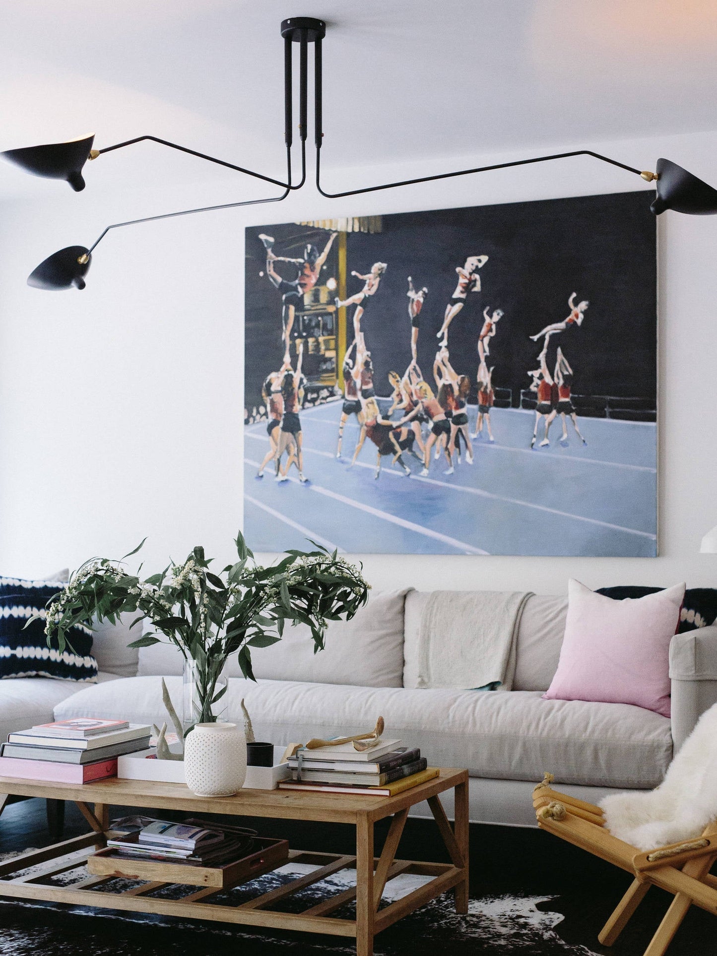 Deckenleuchte | Modernes Design | Verstellbare Arme | Metall | Mehrflammige Beleuchtung