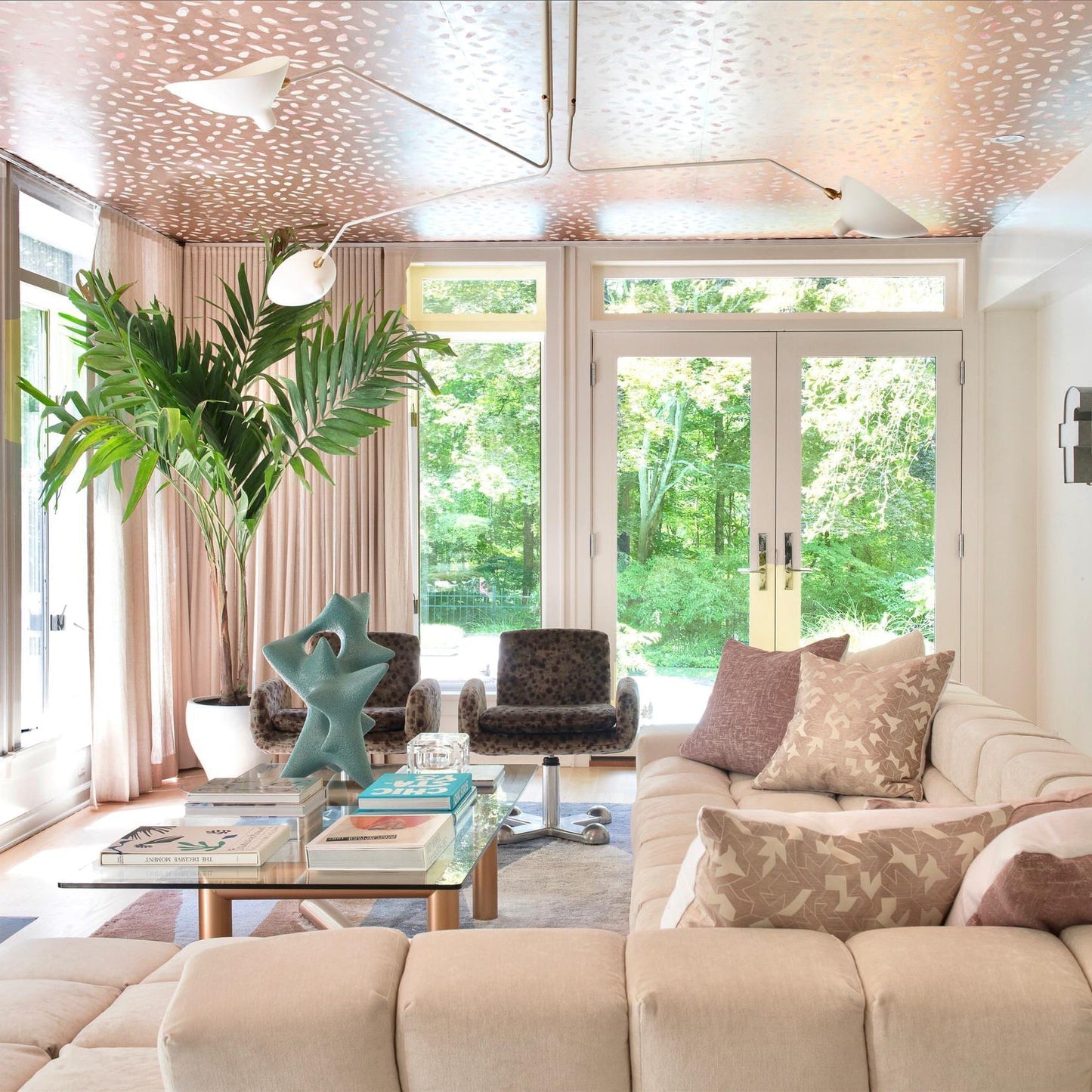 Deckenleuchte | Modernes Design | Verstellbare Arme | Metall | Mehrflammige Beleuchtung