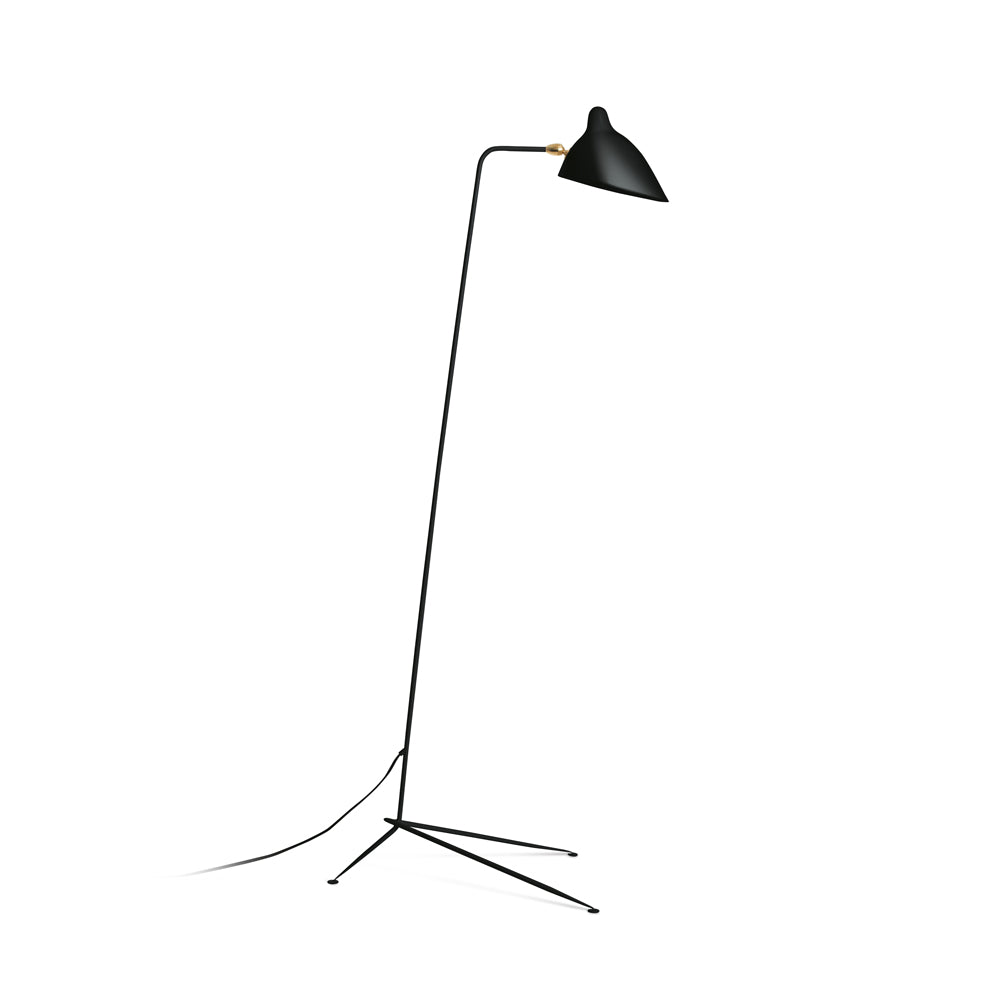 Stehlampe Design | 3-Arm Metall | E26/E27 LED-Licht | Skulptural & Flexibel