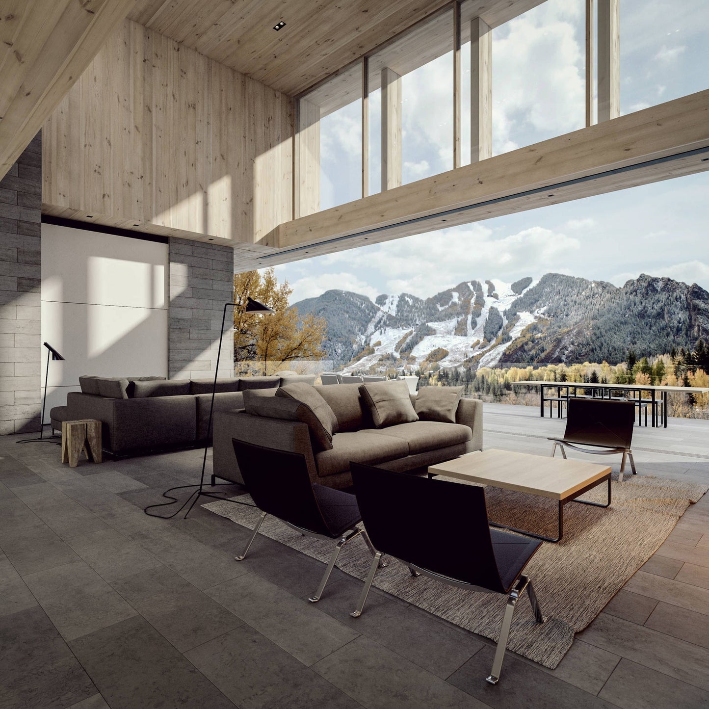 Stehlampe Design | 3-Arm Metall | E26/E27 LED-Licht | Skulptural & Flexibel