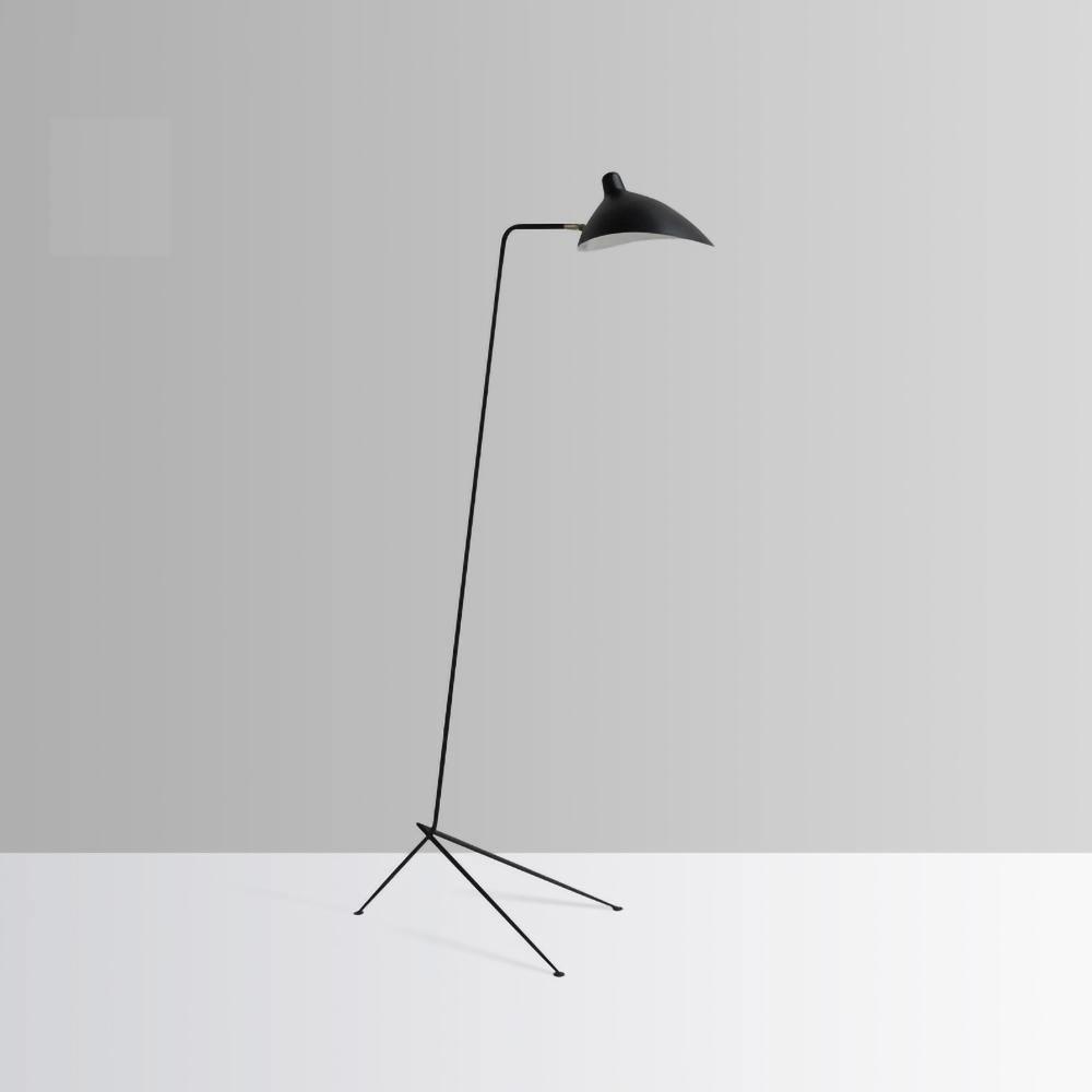 Stehlampe Design | 3-Arm Metall | E26/E27 LED-Licht | Skulptural & Flexibel