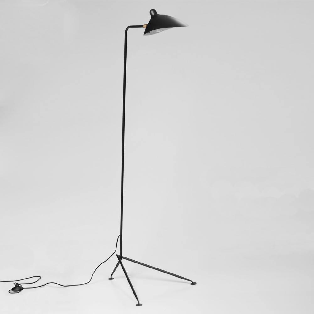 Stehlampe Design | 3-Arm Metall | E26/E27 LED-Licht | Skulptural & Flexibel