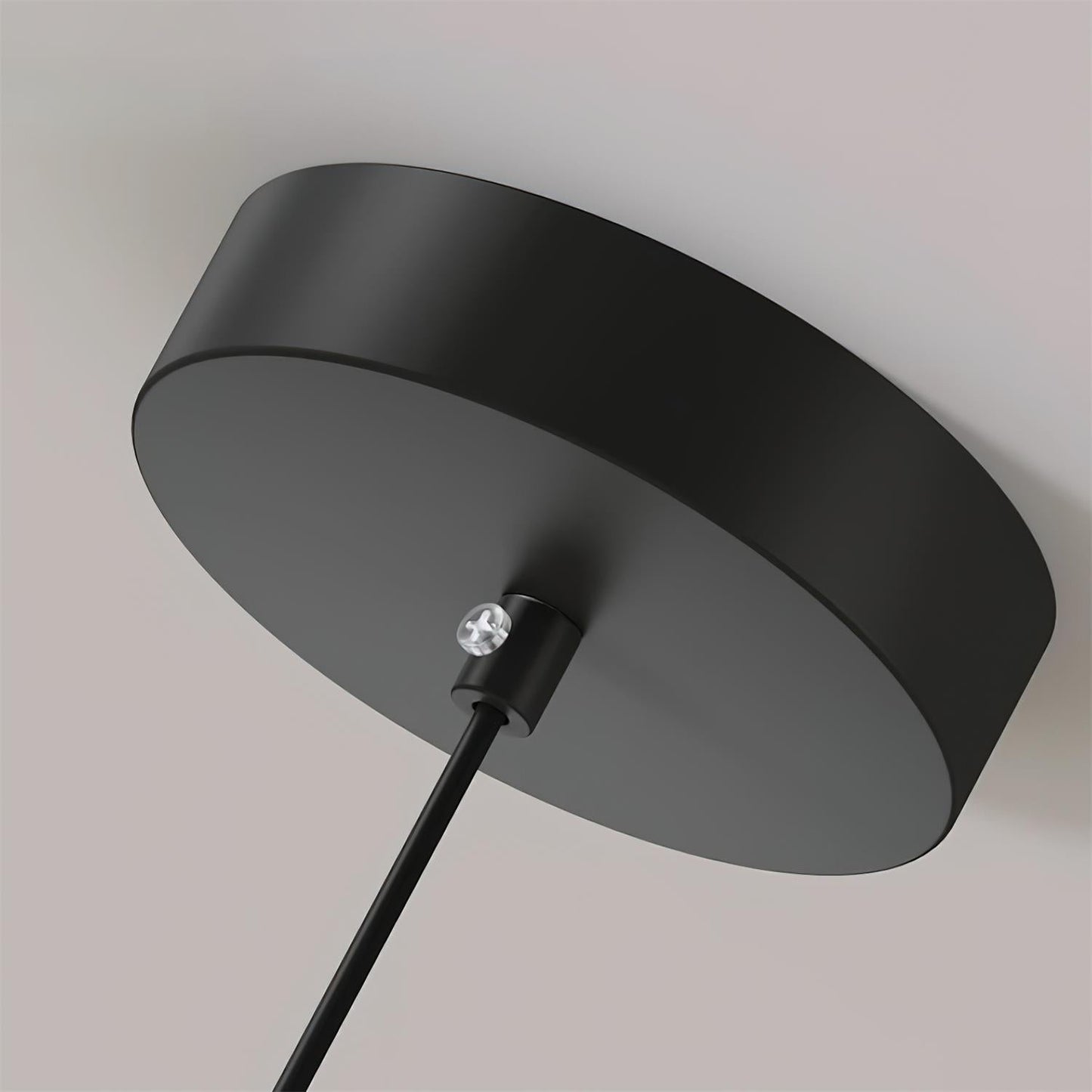 Pendelleuchte Saucer-Design | Holz & Glas | E27 LED | Minimalistisch