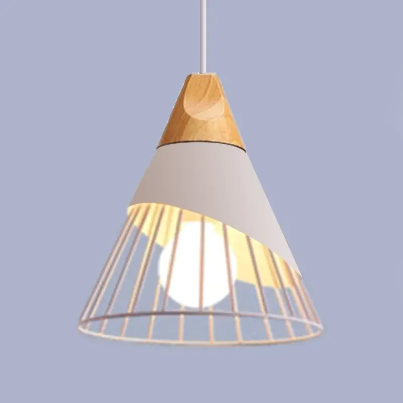 Skandinavische Pendelleuchte | E27-Fassung | Höhenverstellbar | Wohnzimmer & Esszimmer