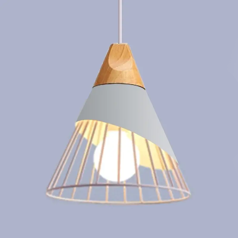 Skandinavische Pendelleuchte | E27-Fassung | Höhenverstellbar | Wohnzimmer & Esszimmer