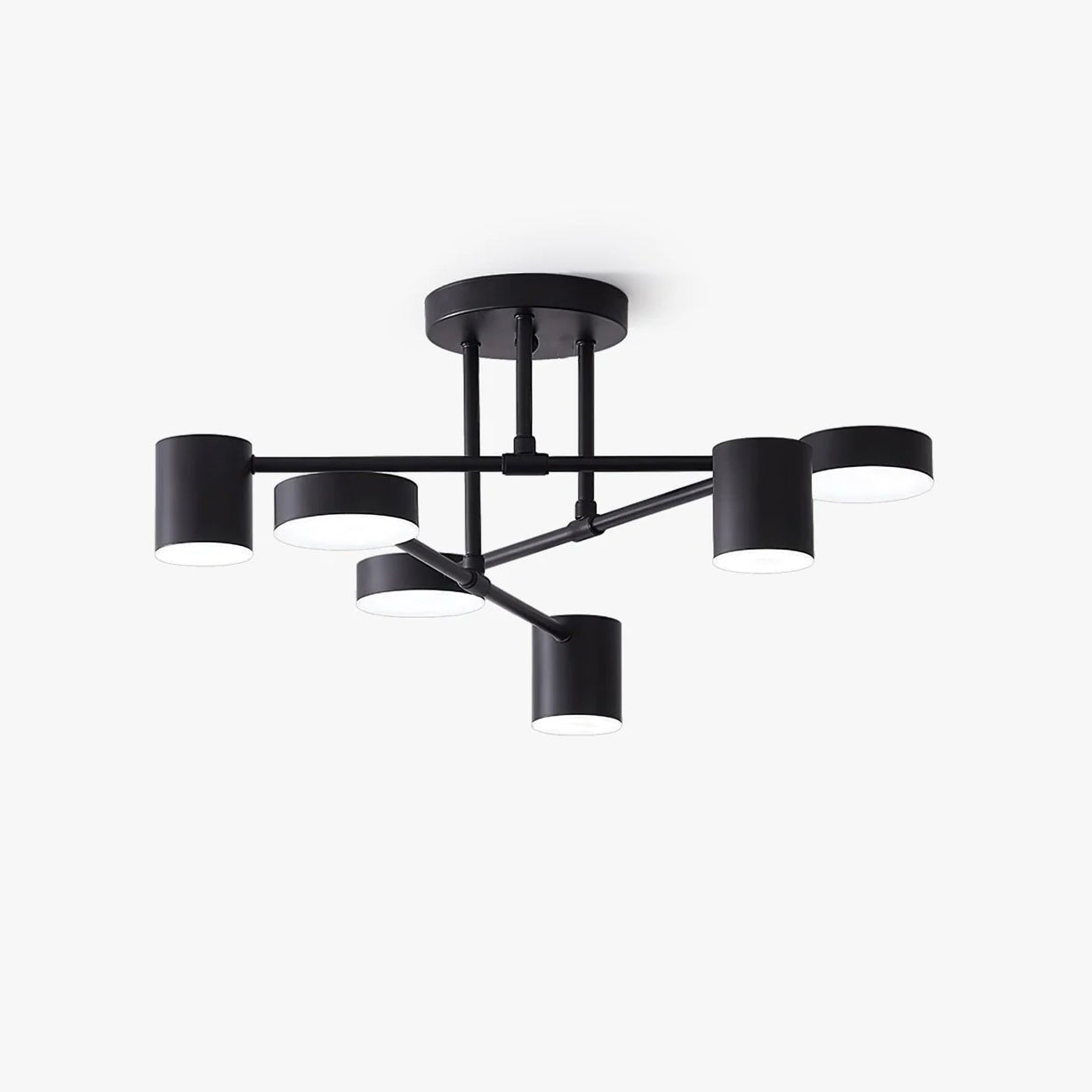Moderne Messing-Globus LED-Sputnik-Deckenleuchte | 6-flammig | Statement-Design
