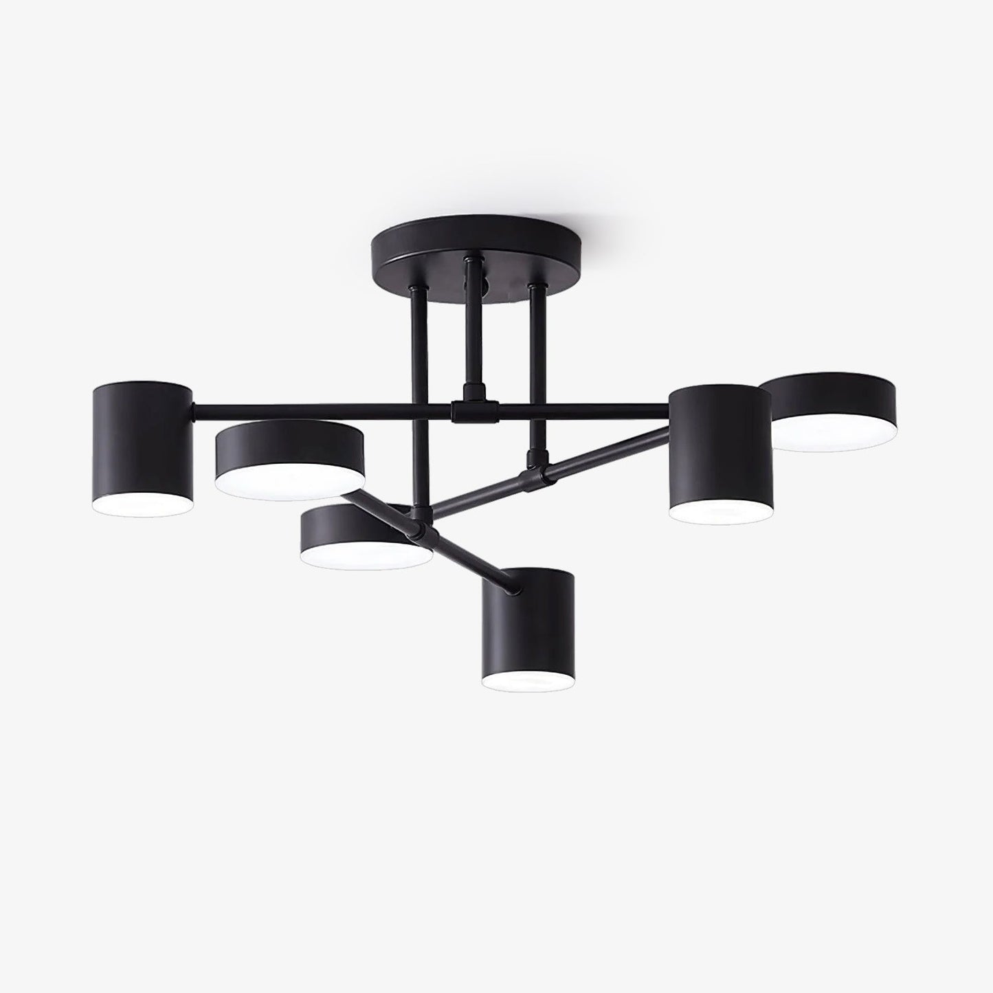 Moderne Messing-Globus LED-Sputnik-Deckenleuchte | 6-flammig | Statement-Design