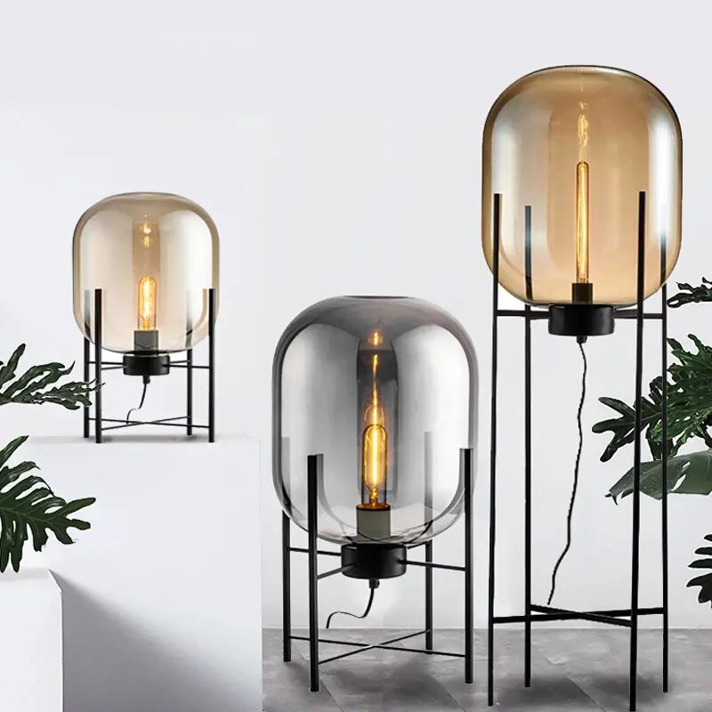 Stehlampe | Modern & Industrial | Dimmbar | Wohnzimmer & Schlafzimmer