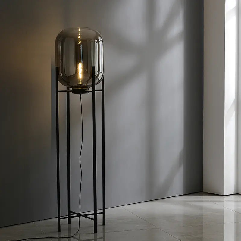 Stehlampe | Modern & Industrial | Dimmbar | Wohnzimmer & Schlafzimmer