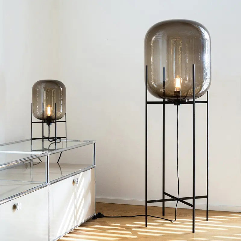 Stehlampe | Modern & Industrial | Dimmbar | Wohnzimmer & Schlafzimmer