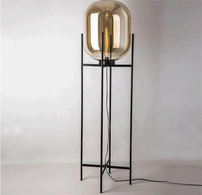 Stehlampe | Modern & Industrial | Dimmbar | Wohnzimmer & Schlafzimmer