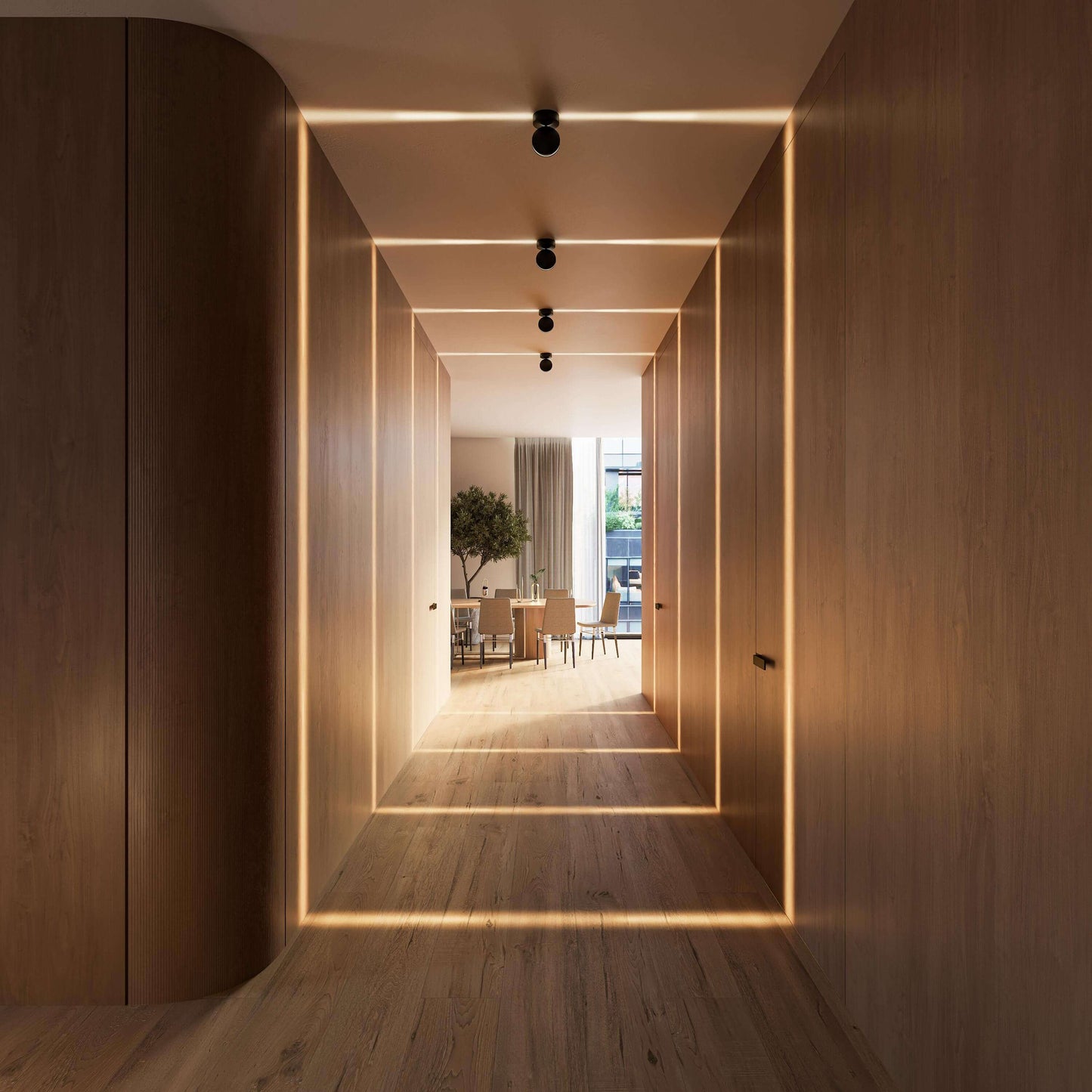 360° LED‑Wandleuchte | Modern | Warmweiß | Flexible Ausrichtung