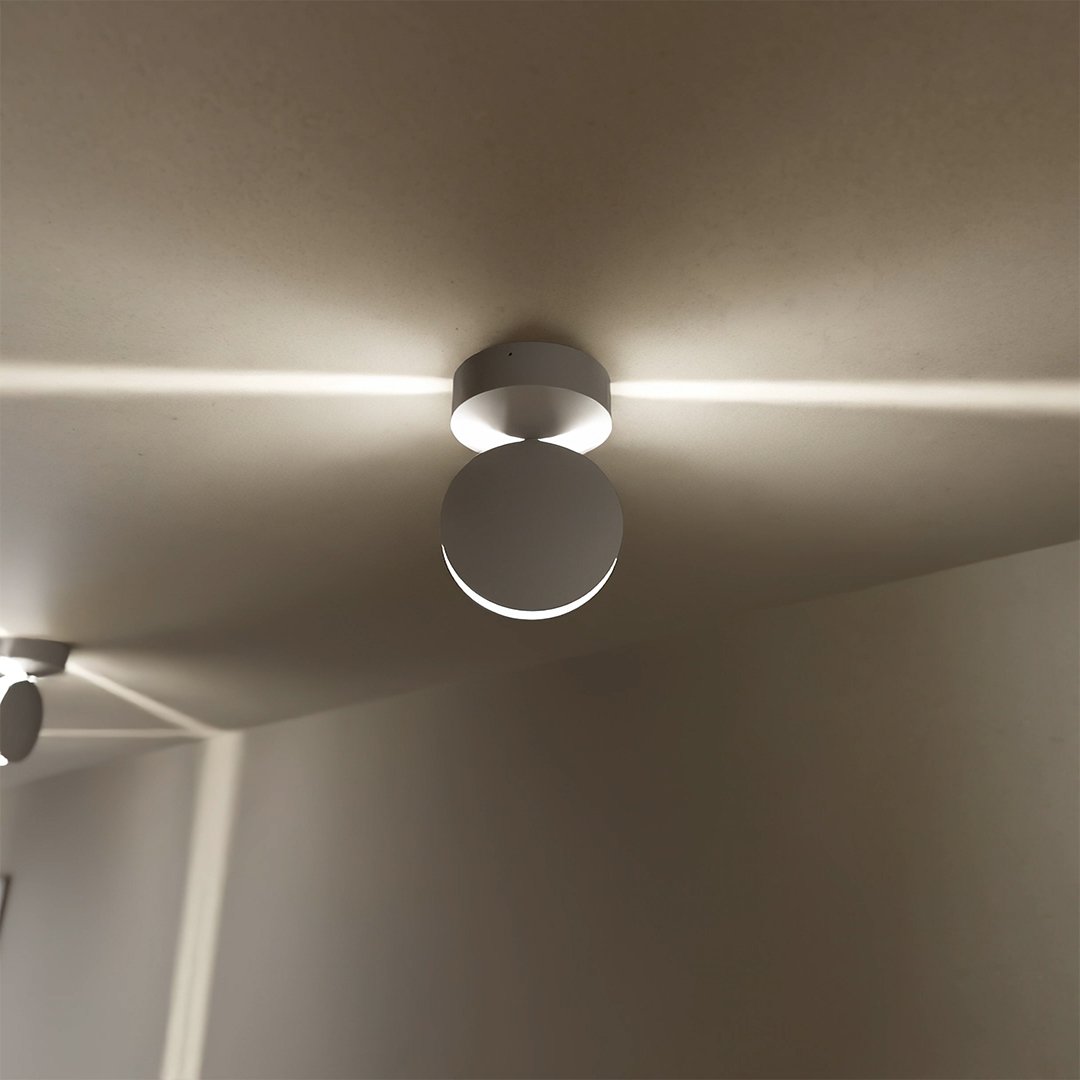 360° LED‑Wandleuchte | Modern | Warmweiß | Flexible Ausrichtung