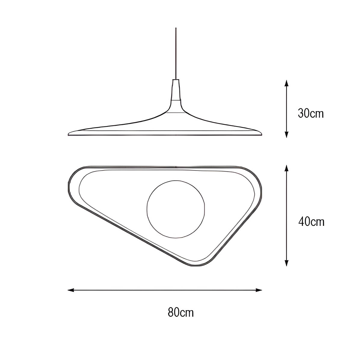 Designer-Pendelleuchte Resin | LED | Höhenverstellbar | Modern