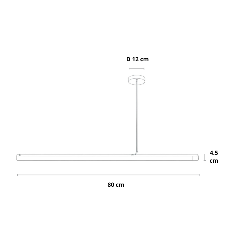Design-Pendelleuchte | Schwarz oder Weiß | Dimmbar per Fernbedienung | Küche & Esszimmer