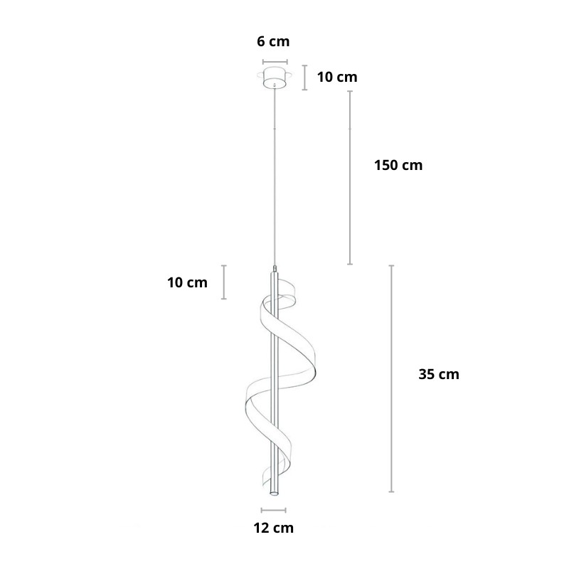 Design‑Pendelleuchte | Modern | Schwarz & Gold | Schlafzimmer & Wohnzimmer