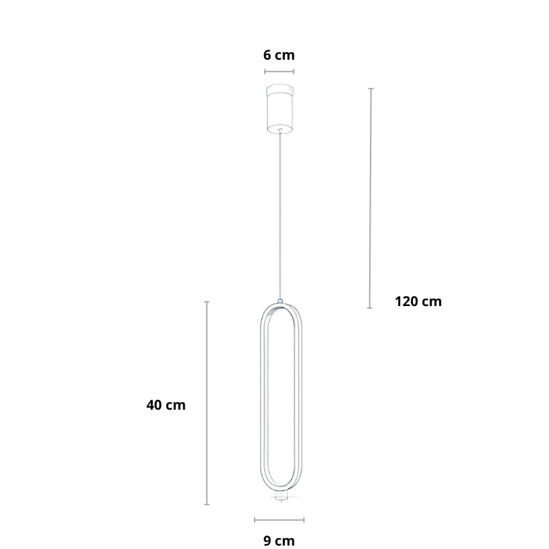 Pendelleuchte | Schwarz & Gold | Modern & Höhenverstellbar | Wohnzimmer & Schlafzimmer