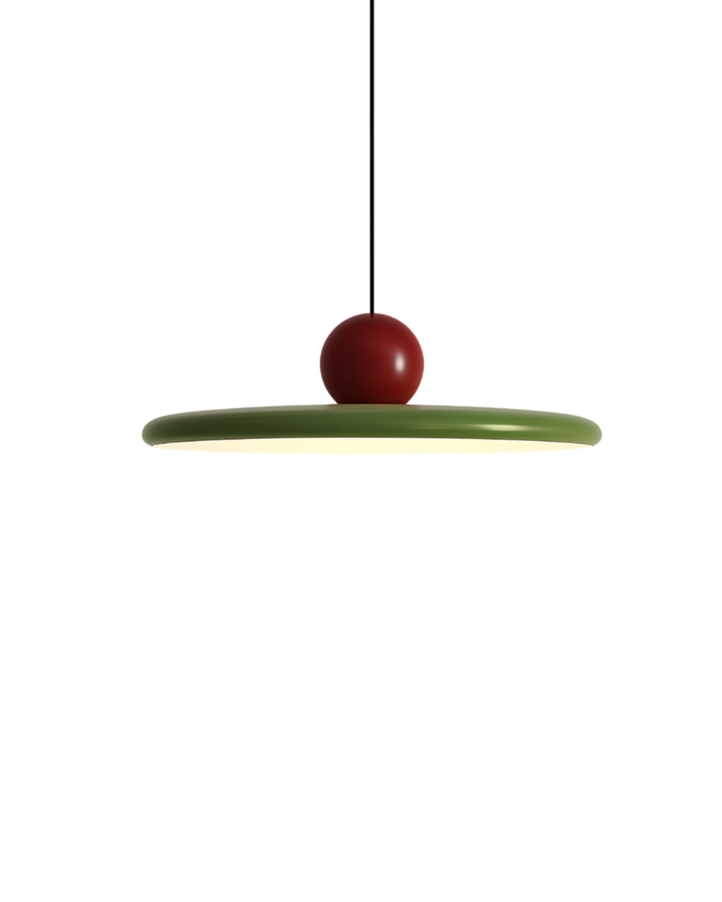 LED-Pendelleuchte | Modernes Runddesign | 3-Farben-Licht | Höhenverstellbar