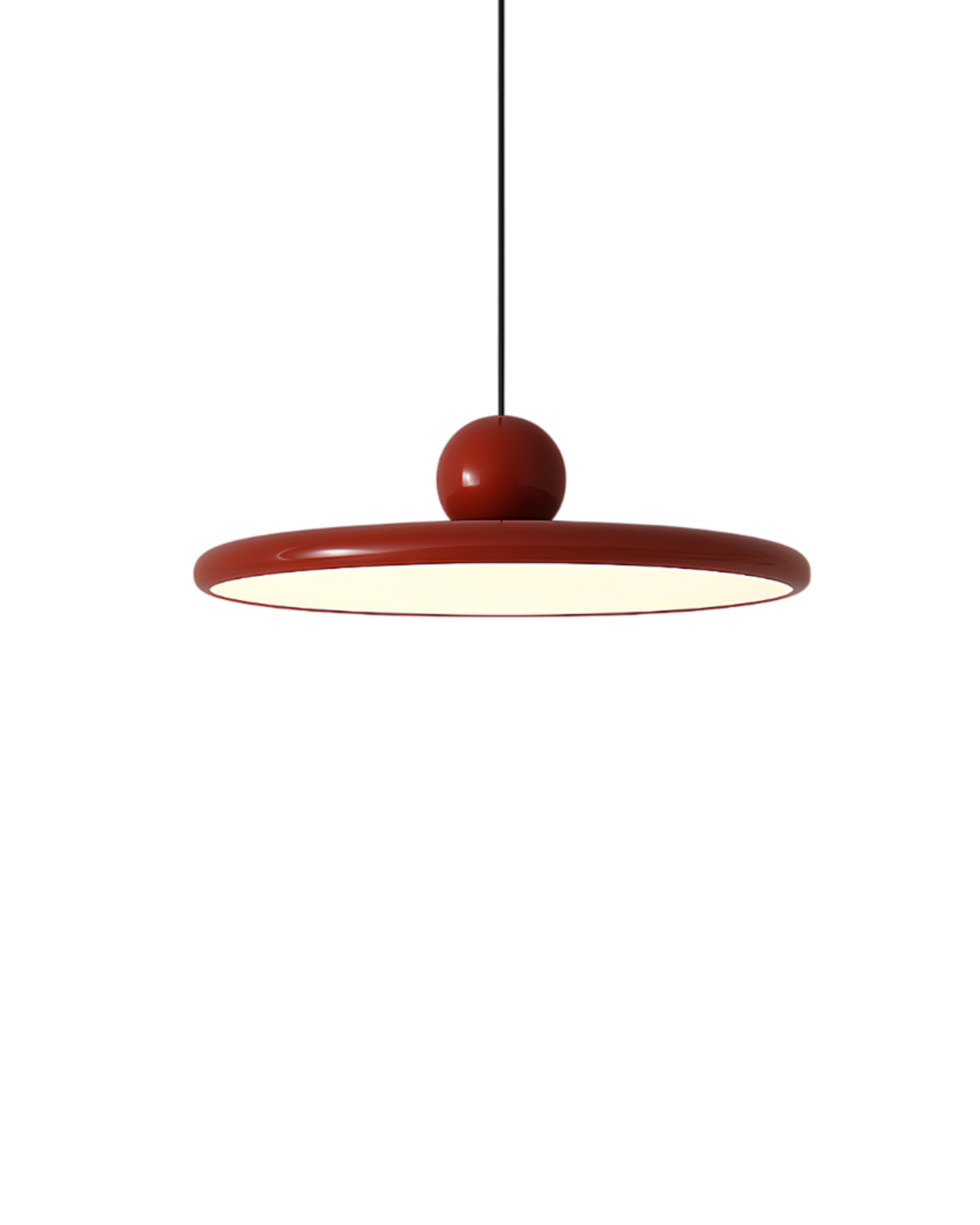 LED-Pendelleuchte | Modernes Runddesign | 3-Farben-Licht | Höhenverstellbar