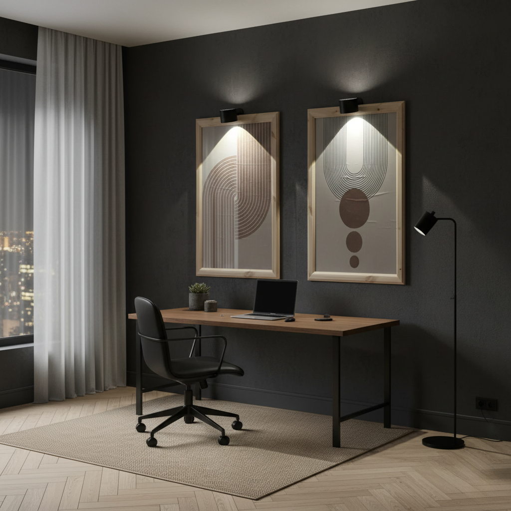 Kabellose LED‑Wandleuchte | Dimmbar | Warmweißes Licht | Modern