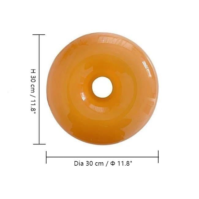 Wand- & Tischlampe | Bauhaus Donut Design | LED-Licht | Dimmbar