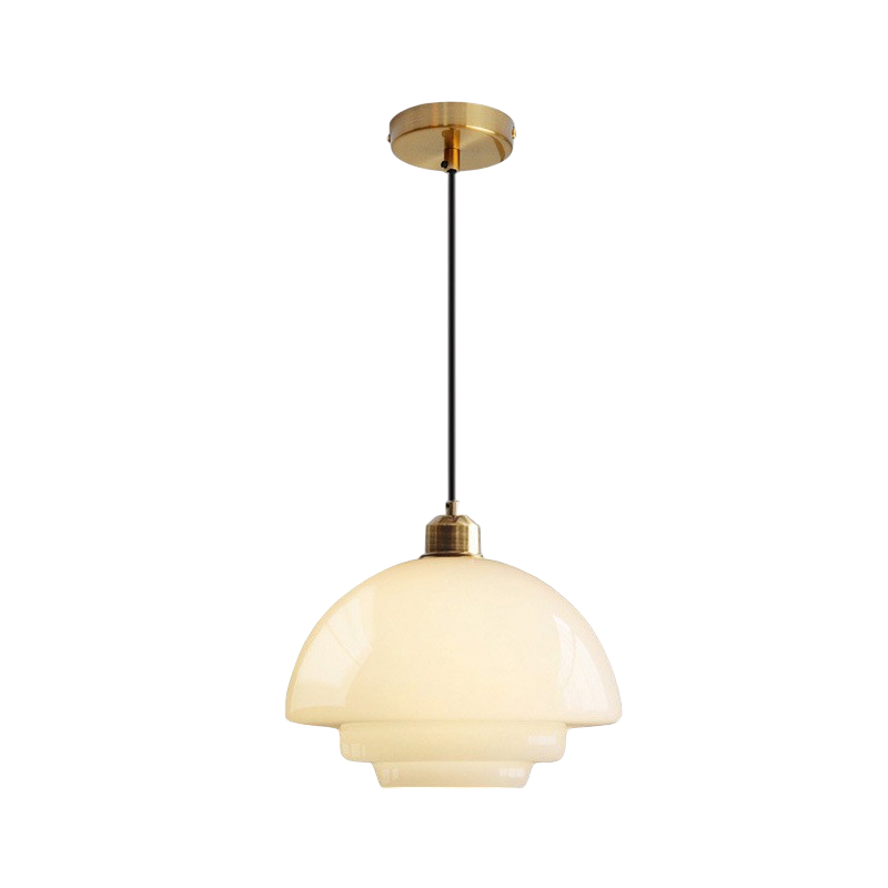 Pendelleuchte Glas Weiß | E27 | LED | Modern