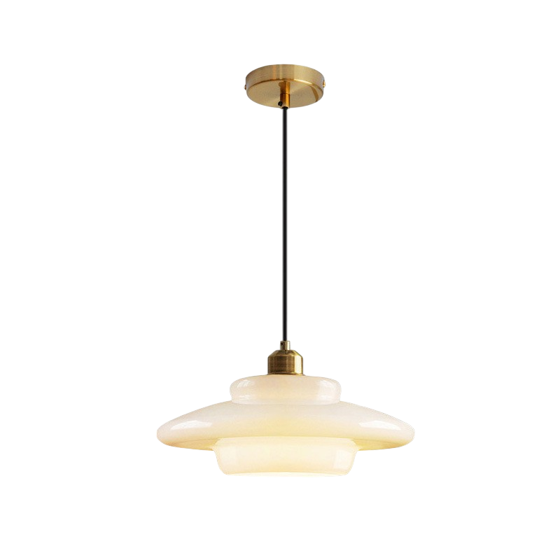 Pendelleuchte Glas Weiß | E27 | LED | Modern