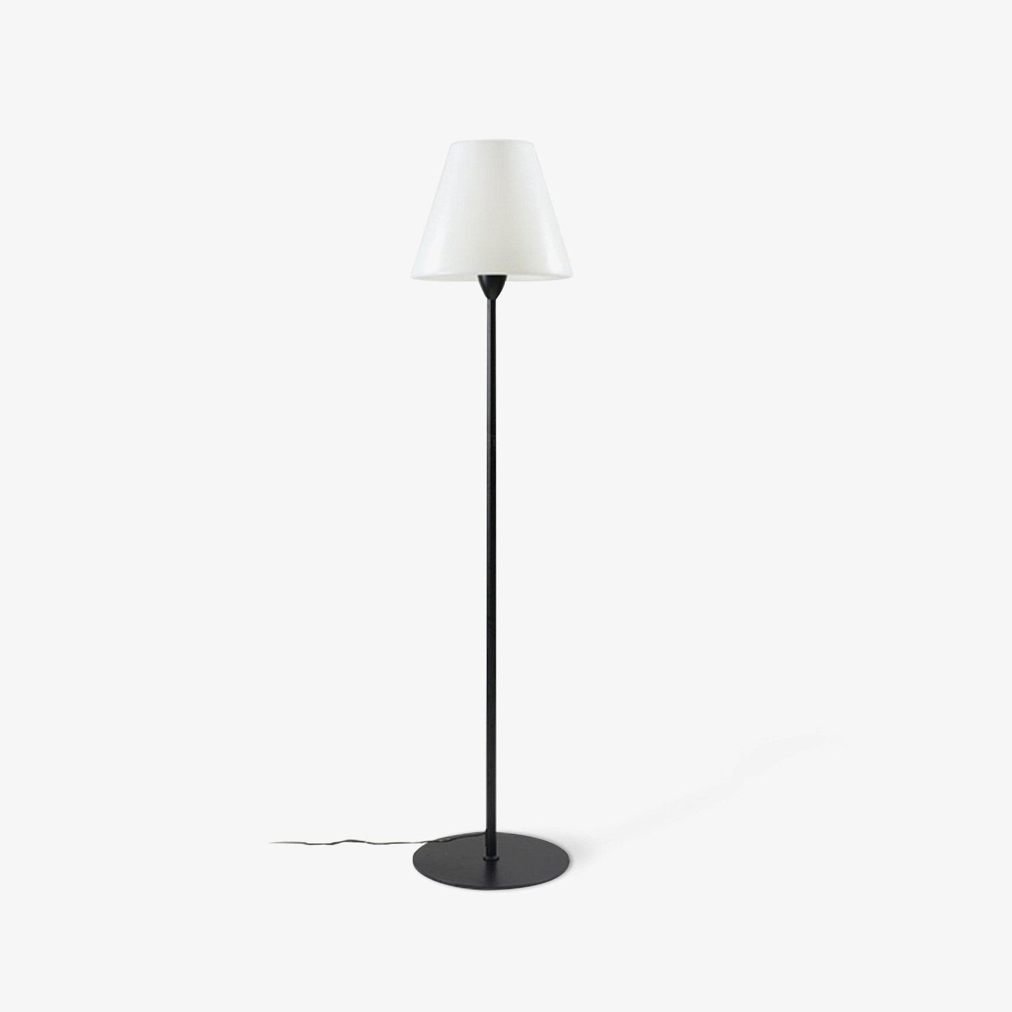 Stehlampe Metall & Acryl | Modernes Design | E26/E27 LED | Schwarz oder Weiß