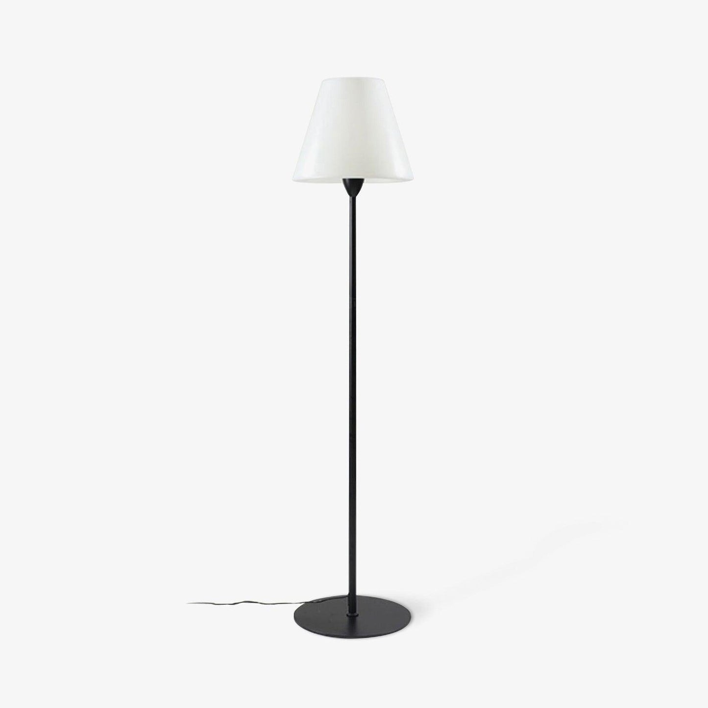 Stehlampe Metall & Acryl | Modernes Design | E26/E27 LED | Schwarz oder Weiß