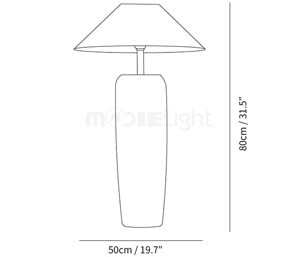 Stehlampe Vintage Holz-Look | Stoffschirm | E26/E27 LED | Rustikales Design