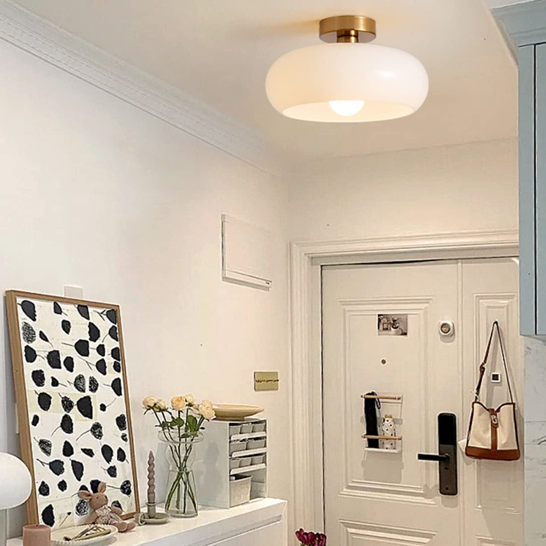 Deckenlampe Wohnzimmer Vintage Glas | E27