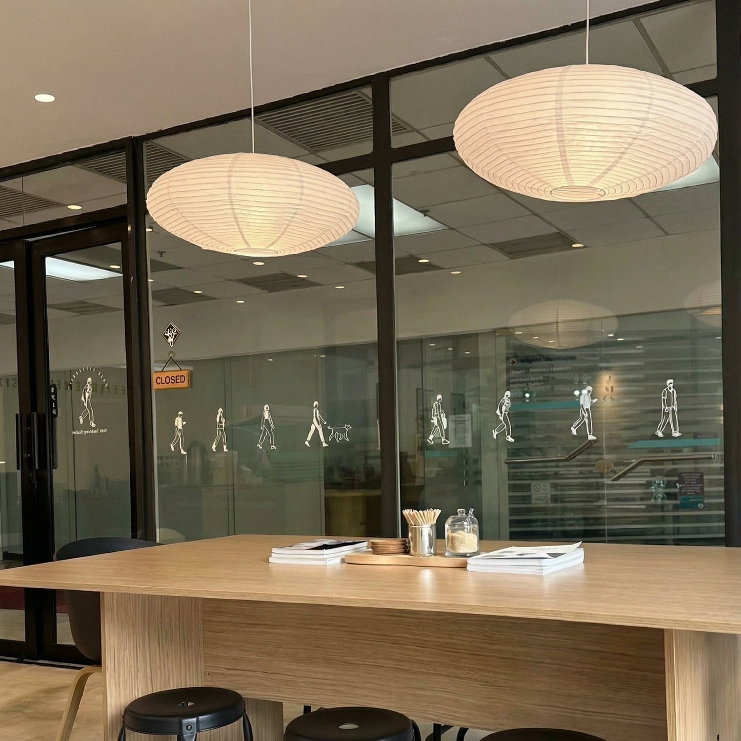 LED-Pendelleuchte | Wabi-Sabi Papier | Warmweiß | Höhenverstellbar