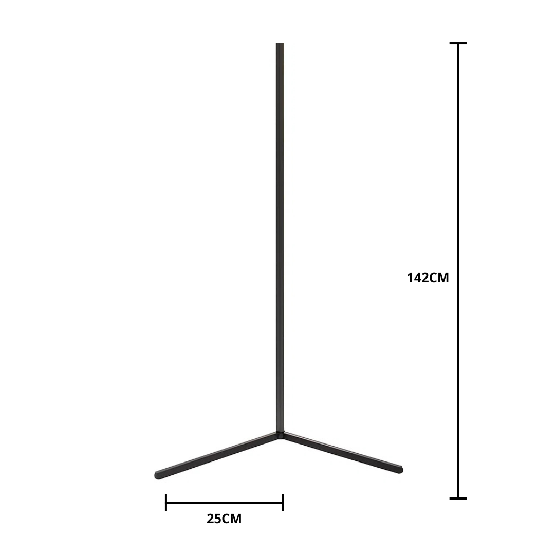 Stehlampe | LED dimmbar | Eck- & Wohnbereich | Fernbedienung