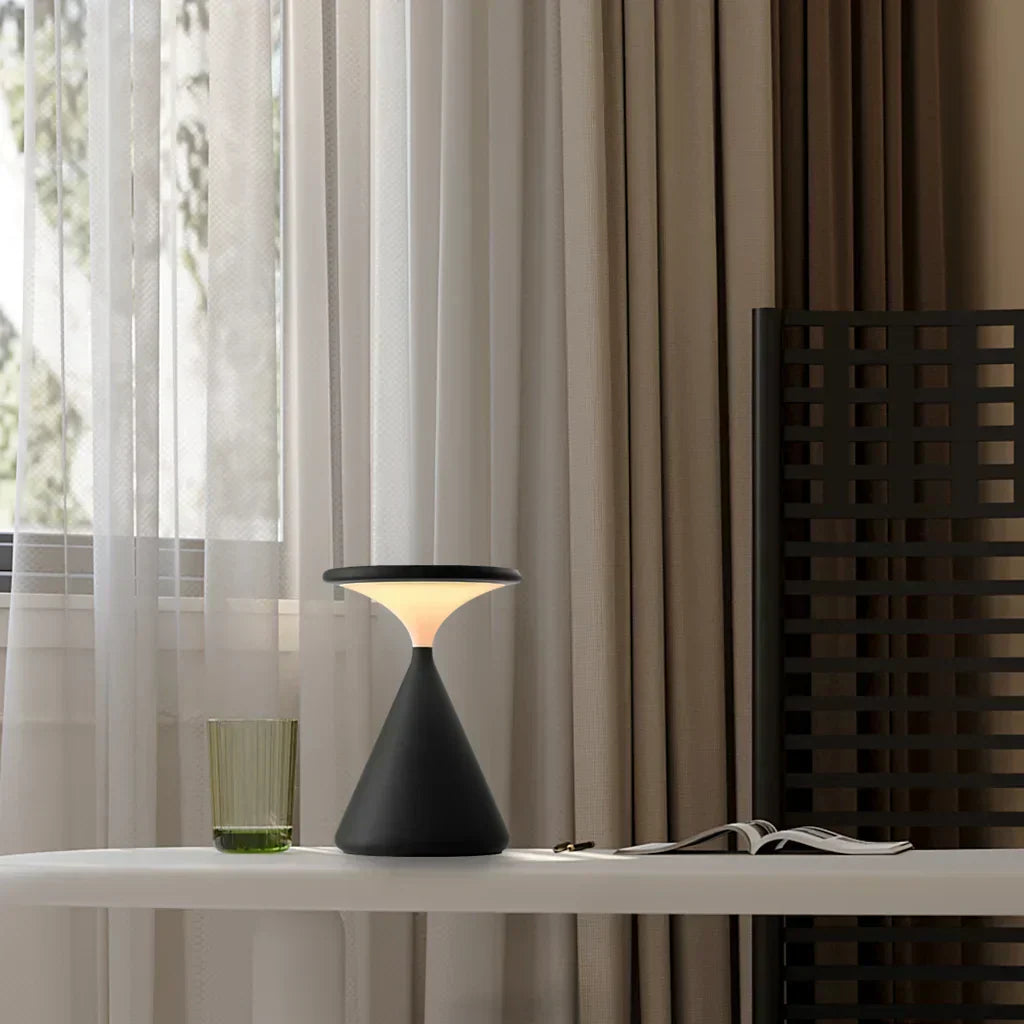 Kabellose Tischlampe | Touch-Dimmer | Warmweiß | Wiederaufladbar