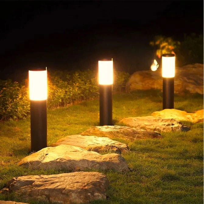 Solar-Wegeleuchten Set 2er | LED 2700K | IP44 | Garten & Wege