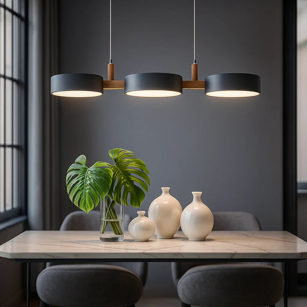 LED-Pendelleuchte | 3-flammig | Esszimmer & Wohnbereich | Modernes Design