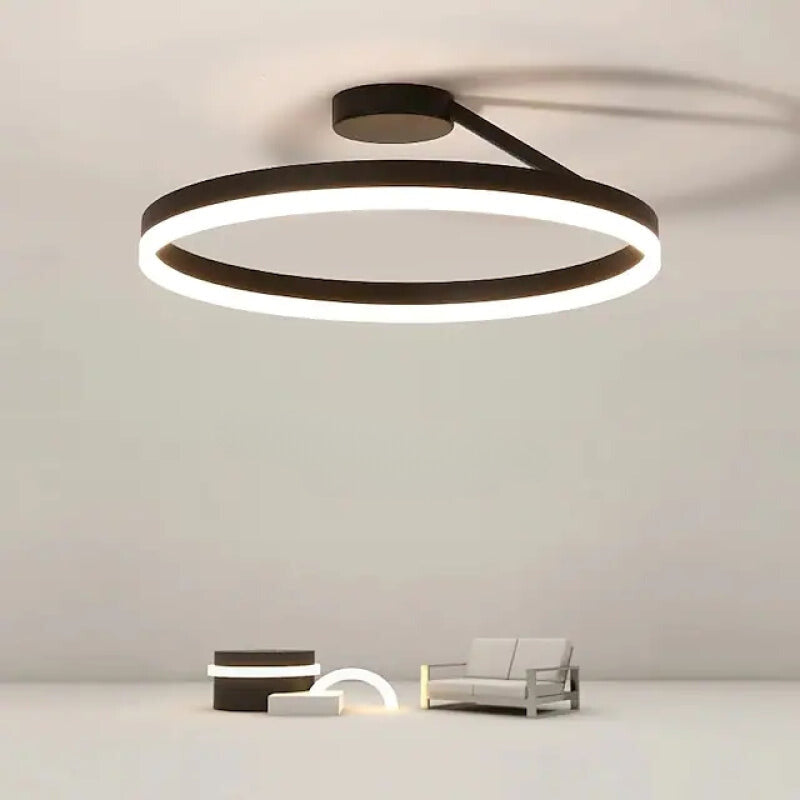 LED-Deckenleuchte | Modernes Metall-Design | Wohnzimmer & Esszimmer