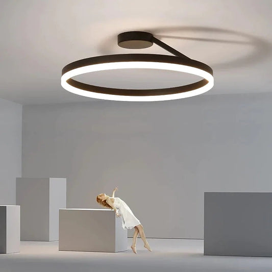LED-Deckenleuchte | Modernes Metall-Design | Wohnzimmer & Esszimmer