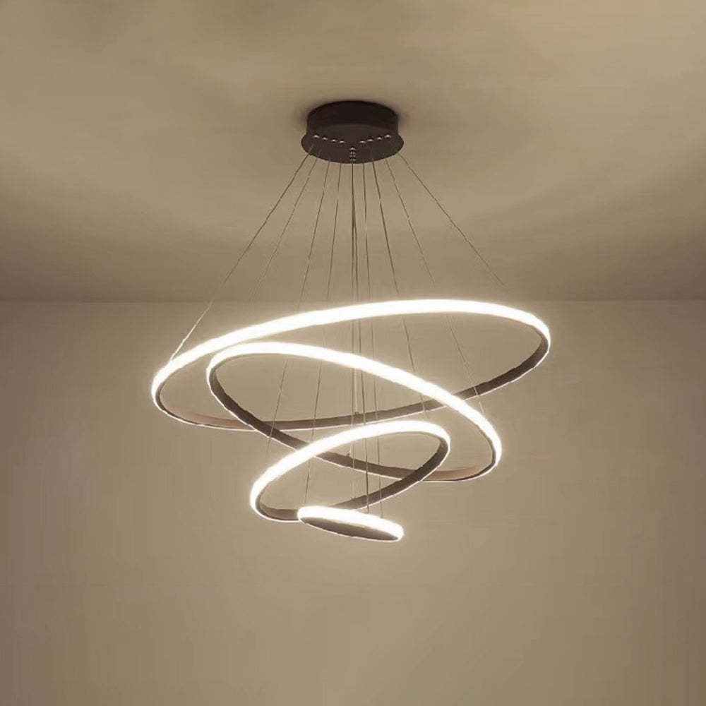 LED-Pendelleuchte | Modernes Ring-Design | Innenbeleuchtung