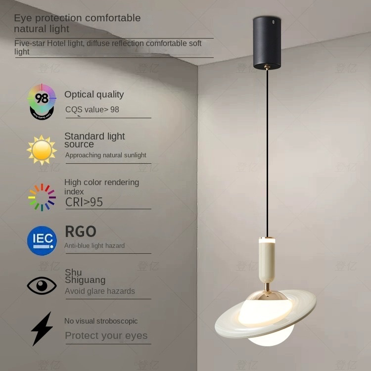 LED-Kronleuchter Ringdesign | Modern | Höhenverstellbar | 12W