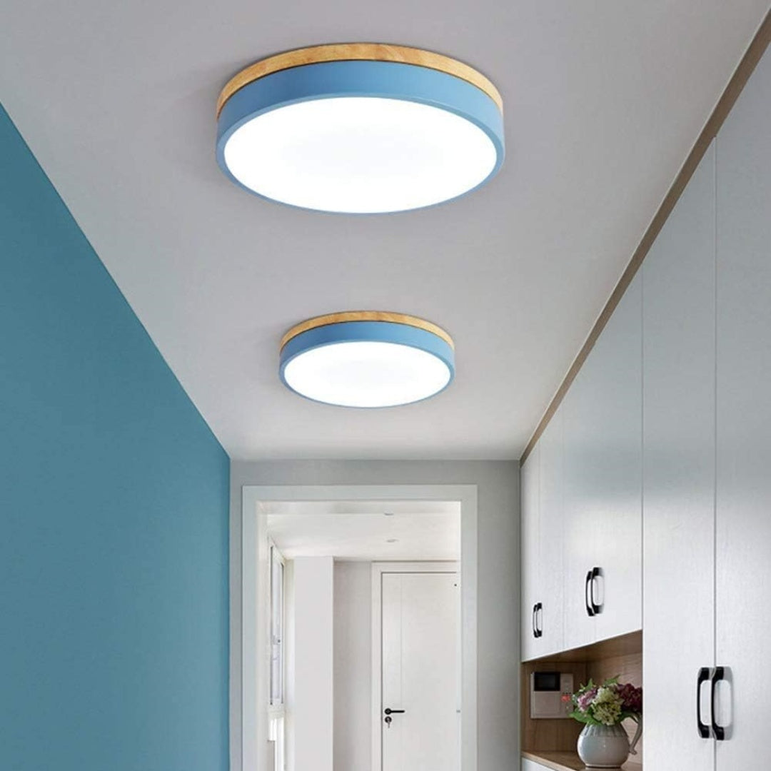 LED-Deckenlampe | Rund & Flach | Wohnzimmer & Schlafzimmer | Effiziente LEDs