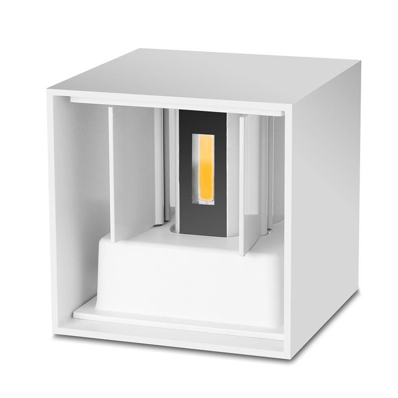 LED-Wandleuchte Aluminium | Wasserdicht | Verstellbarer Lichtstrahl | Modern