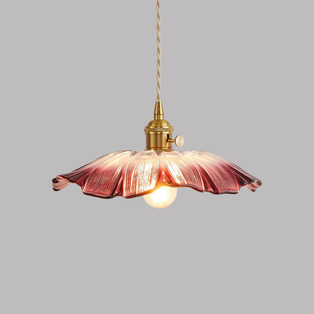 Pendelleuchte | Retro Glas | Esszimmer & Wohnbereich | Warmes Licht
