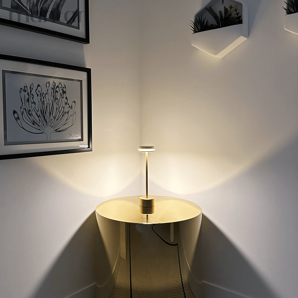 Kabellose LED‑Tischlampe | Design & Ambientelicht | Touch‑Dimmbar