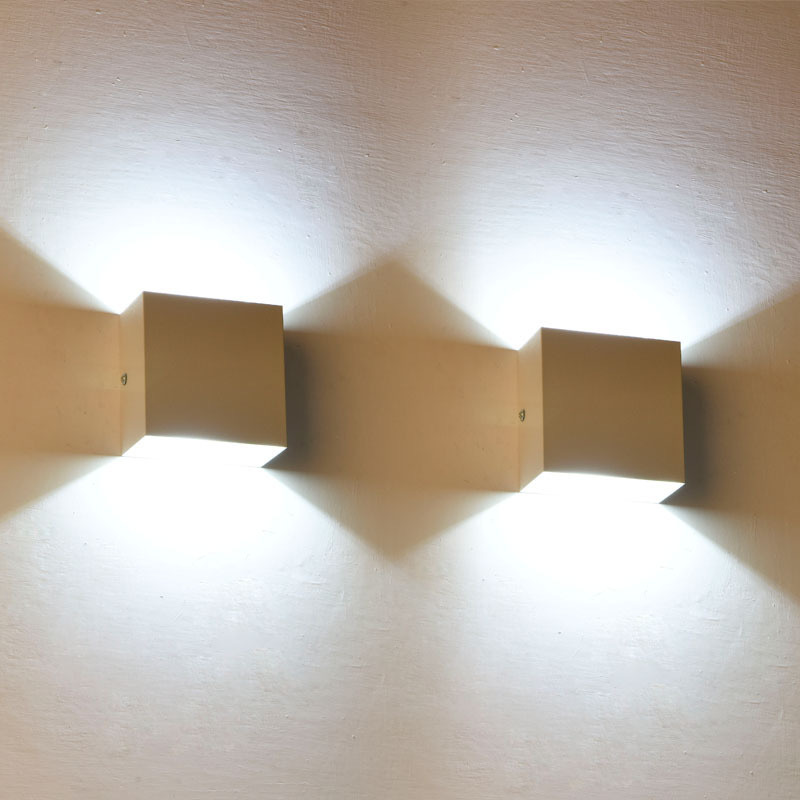 LED-Wandleuchte Aluminium | Wasserdicht | Verstellbarer Lichtstrahl | Modern