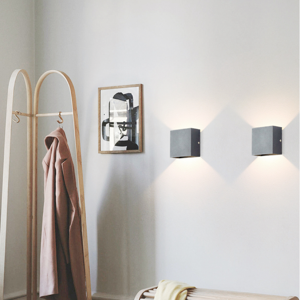 LED-Wandleuchte Aluminium | Wasserdicht | Verstellbarer Lichtstrahl | Modern